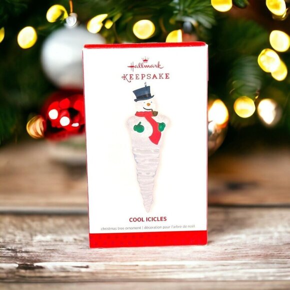 2013 Hallmark Keepsake Ornament  1st In The Cool Icicle Series NIB - Picture 1 of 8